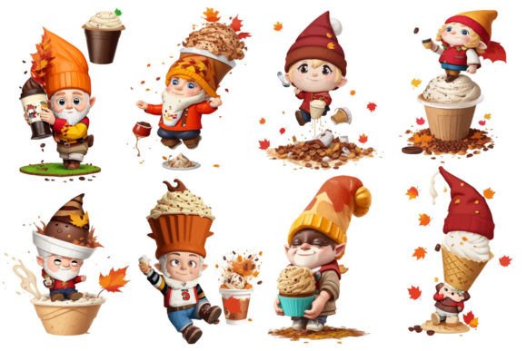 Download Fall Gnome Coffee Sublimation - Premium Resources