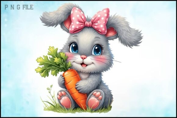 Download Watercolor Bunny Clipart PNG - Watercolor bunny Collection