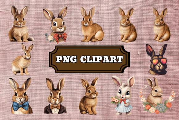 Download Watercolor Bunny Clipart - Watercolor bunny Collection