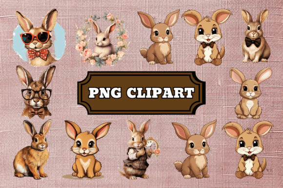 Download Watercolor Bunny Clipart - Watercolor bunny Collection