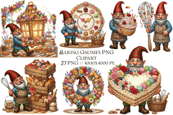 Download Baking Gnomes PNG Clipart - Premium Bundle