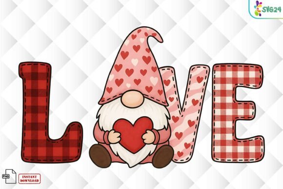 Download Valentine Gnome Love PNG - Premium Resources