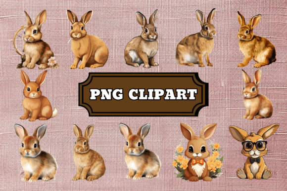 Download Watercolor Bunny Clipart - Watercolor bunny Collection